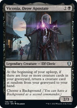 Viconia, Drow Apostate (Commander Legends: Battle for Baldur's Gate) Near Mint