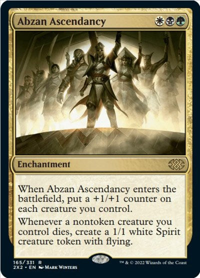 Abzan Ascendancy (Double Masters 2022) Light Play