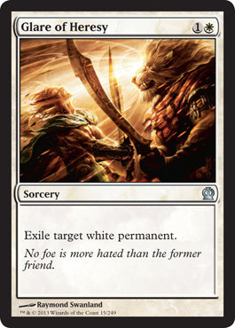 Glare of Heresy (Theros) Medium Play
