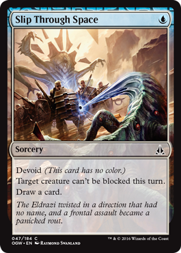 Slip Through Space (Oath of the Gatewatch) Near Mint
