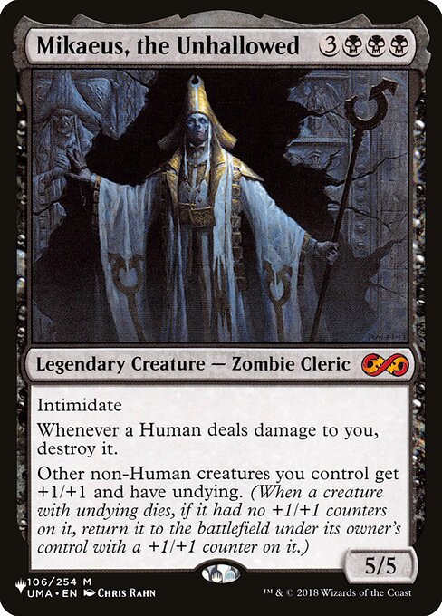 Mikaeus, the Unhallowed (The List) Near Mint
