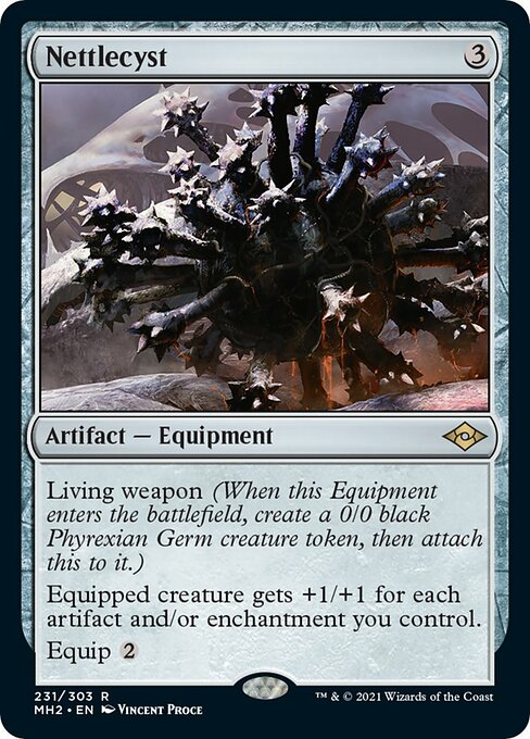 Nettlecyst (Modern Horizons 2) Medium Play