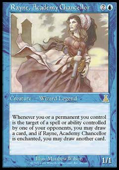 Rayne, Academy Chancellor (Urza's Destiny) Medium Play