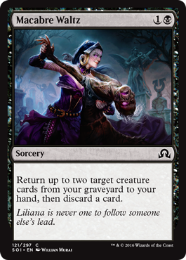 Macabre Waltz (Shadows Over Innistrad) Medium Play