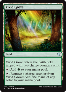 Vivid Grove (Commander 2017) Medium Play