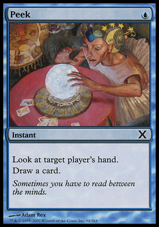 Peek (10th Edition) Medium Play Foil