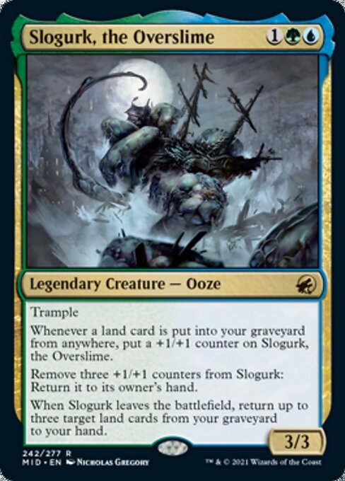 Slogurk, the Overslime (Innistrad: Midnight Hunt) Medium Play