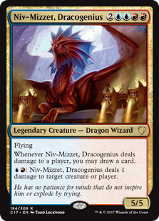 Niv-Mizzet, Dracogenius (Commander 2017) Light Play