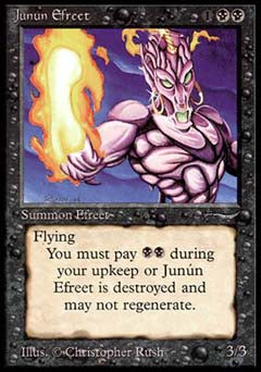 Junun Efreet (Arabian Nights) Medium Play