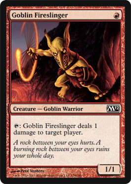 Goblin Fireslinger (Magic 2012 Core Set) Near Mint