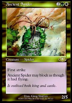 Ancient Spider (Planeshift) Light Play