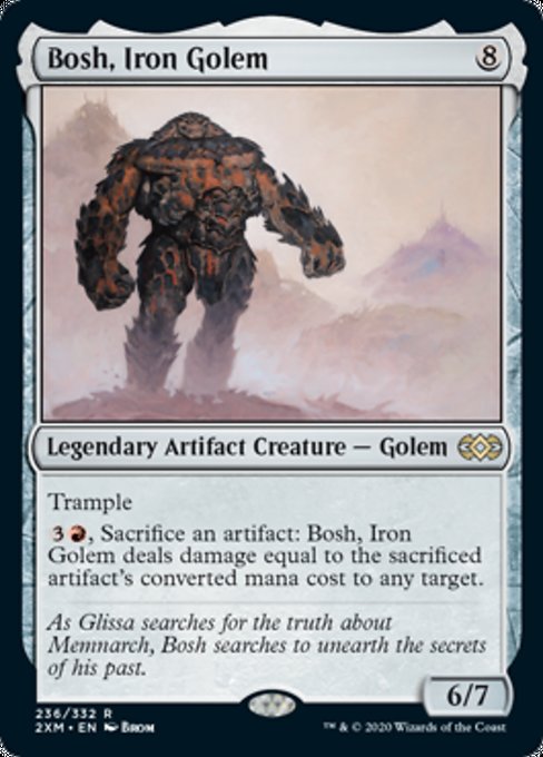 Bosh, Iron Golem (Double Masters) Near Mint