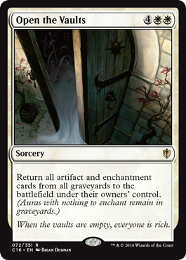 Open the Vaults (Commander 2016 Edition) Near Mint