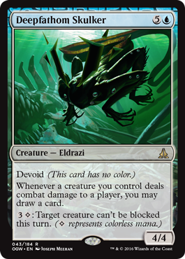 Deepfathom Skulker (Oath of the Gatewatch) Medium Play