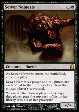 Sewer Nemesis (Commander) Medium Play