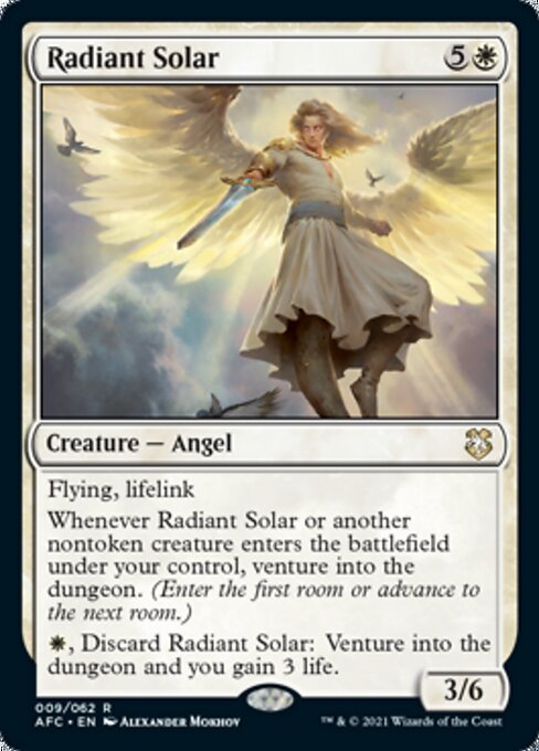 Radiant Solar (Commander 2021 Forgotten Realms) Near Mint