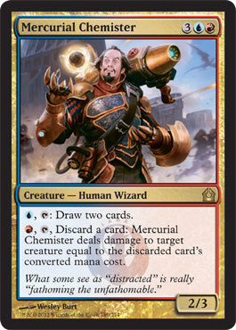Mercurial Chemister (Return to Ravnica) Medium Play Foil