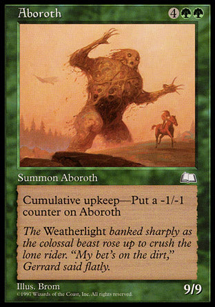 Aboroth (Weatherlight) Medium Play