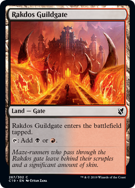 Rakdos Guildgate (Commander 2019) Near Mint
