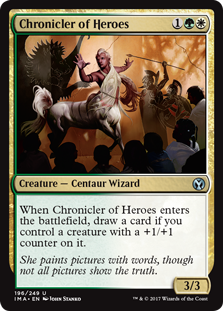 Chronicler of Heroes (Iconic Masters) Near Mint