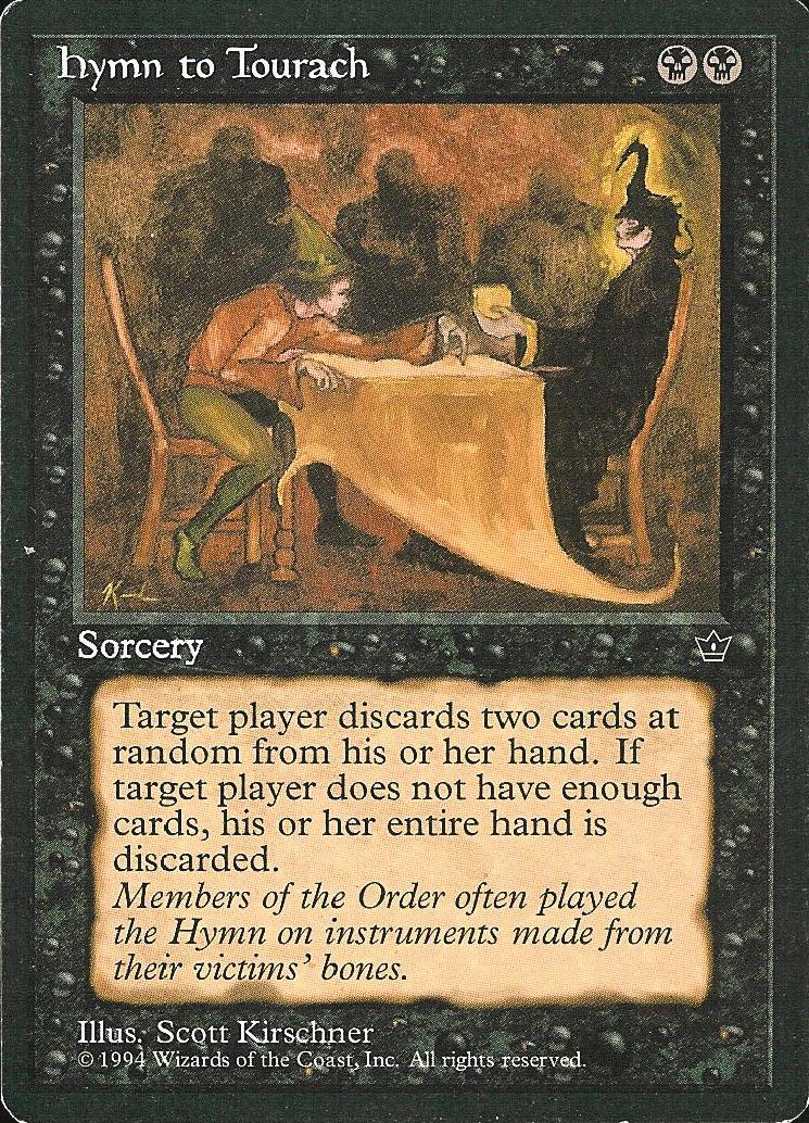 Hymn to Tourach (3) (Fallen Empires) Near Mint