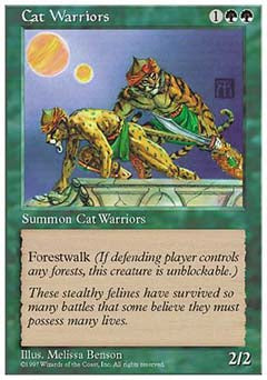 Cat Warriors (5th Edition) Medium Play