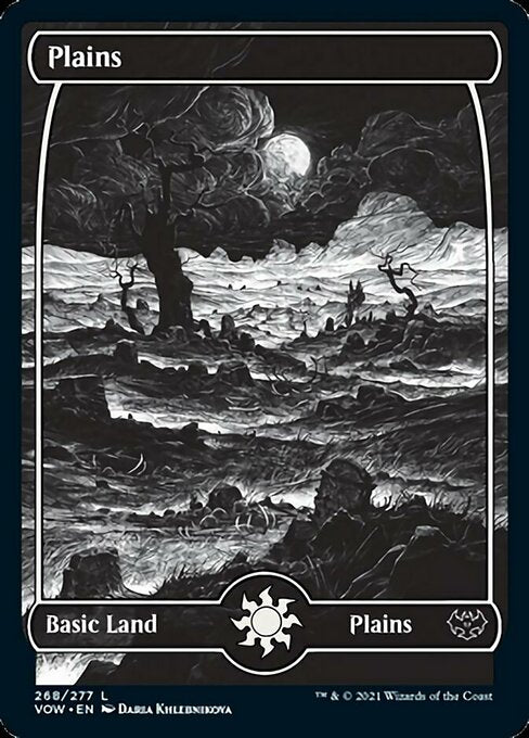 Plains (268) (Innistrad: Crimson Vow) Near Mint Foil