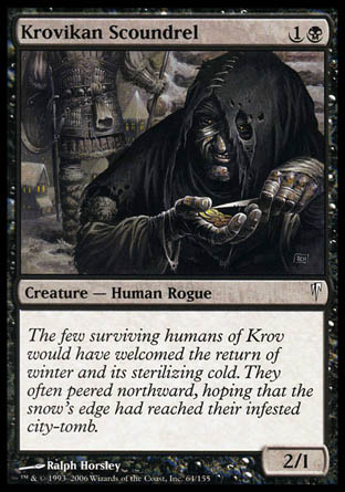 Krovikan Scoundrel (Coldsnap) Near Mint
