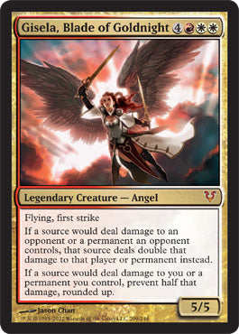 Gisela, Blade of Goldnight (Avacyn Restored) Light Play