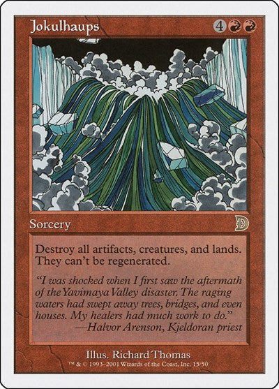 Jokulhaups (Promos: Deckmasters Garfield vs Finkel) Near Mint