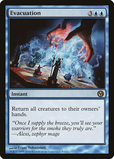 Evacuation (Duels of the Planeswalkers) Near Mint