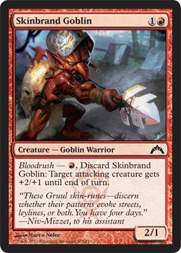 Skinbrand Goblin (Gatecrash) Near Mint Foil
