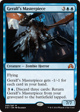 Geralf's Masterpiece (Shadows Over Innistrad) Near Mint