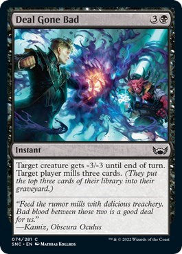 Deal Gone Bad (Streets of New Capenna) Near Mint Foil