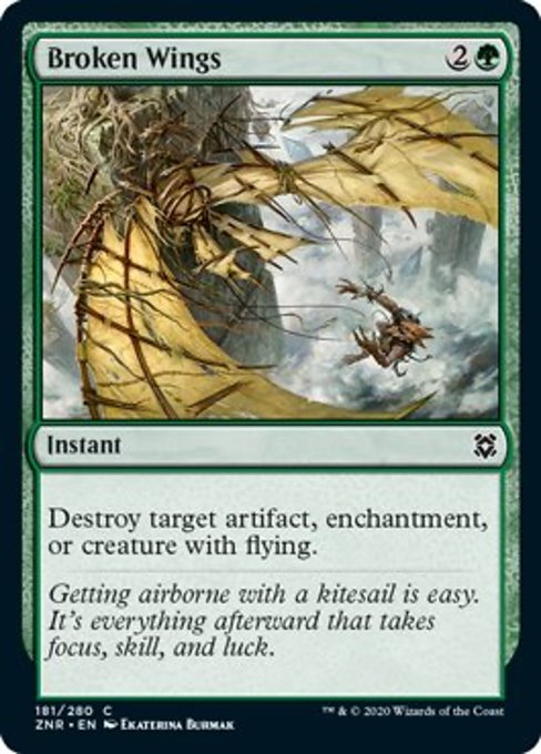 Broken Wings (Zendikar Rising) Near Mint
