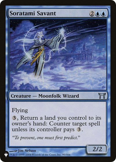 Soratami Savant (The List) Near Mint