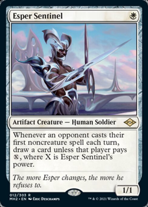 Esper Sentinel (Modern Horizons 2) Medium Play
