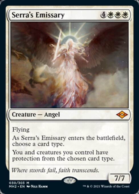 Serra's Emissary (Modern Horizons 2) Near Mint Foil