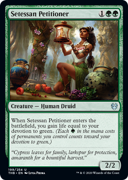 Setessan Petitioner (Theros Beyond Death) Medium Play