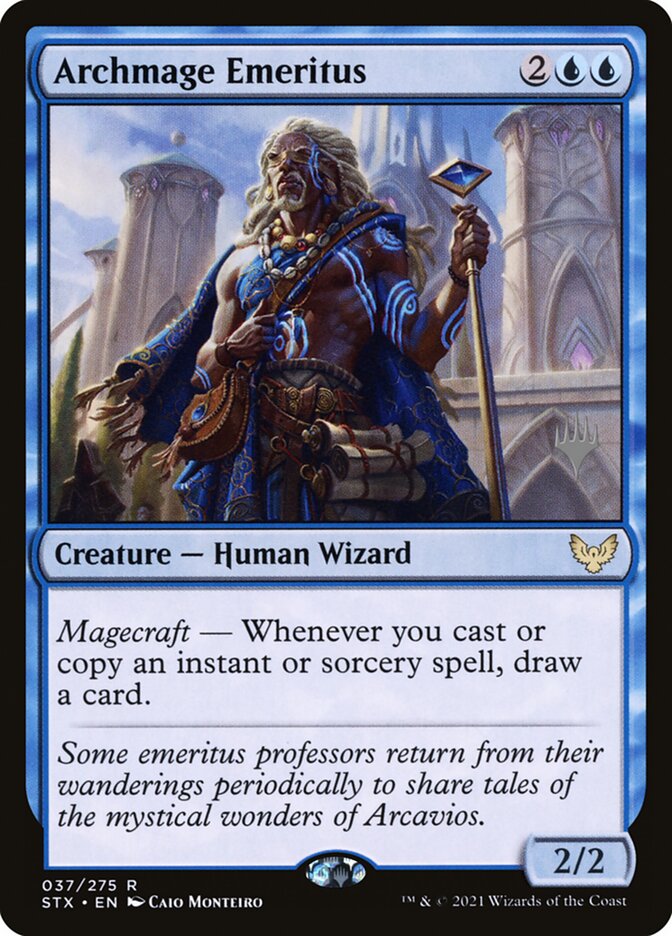 Archmage Emeritus (Promo Pack) Near Mint Foil
