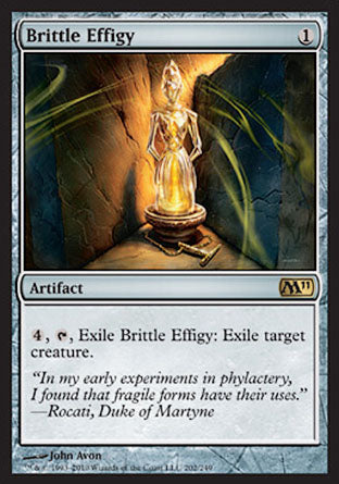 Brittle Effigy (Magic 2011 Core Set) Medium Play
