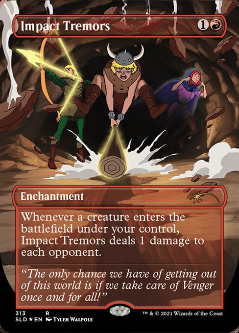 Impact Tremors (Secret Lair) Near Mint Foil