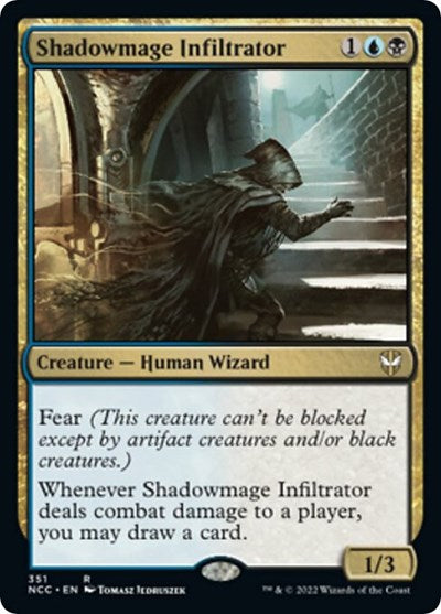 Shadowmage Infiltrator (Commander: Streets of New Capenna) Near Mint