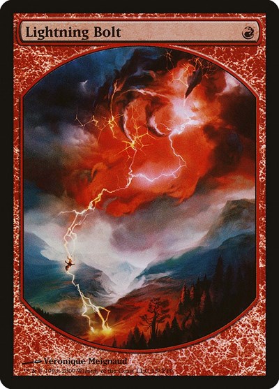 Lightning Bolt (Promos: Magic Player Rewards) Light Play Foil