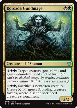 Korozda Guildmage (Commander 2016 Edition) Near Mint