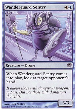 Wanderguard Sentry (9th Edition) Heavy Play