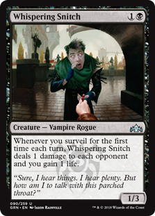 Whispering Snitch (Guilds of Ravnica) Near Mint