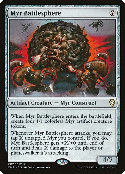 Myr Battlesphere (Commander Anthology Volume II) Light Play