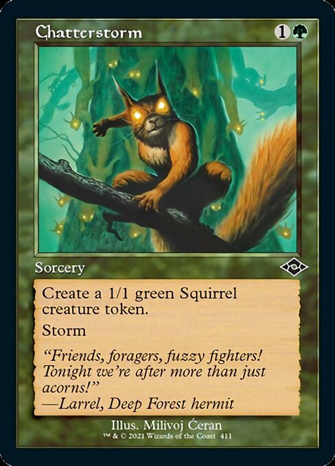 Chatterstorm (Retro Frame) (Modern Horizons 2) Near Mint