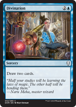 Divination (Dominaria) Medium Play